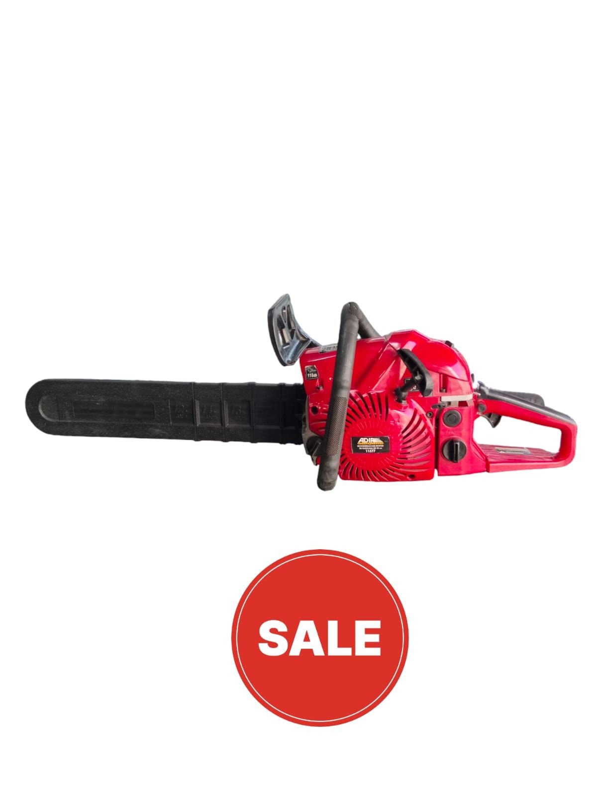 motosierra marca adir color rojo