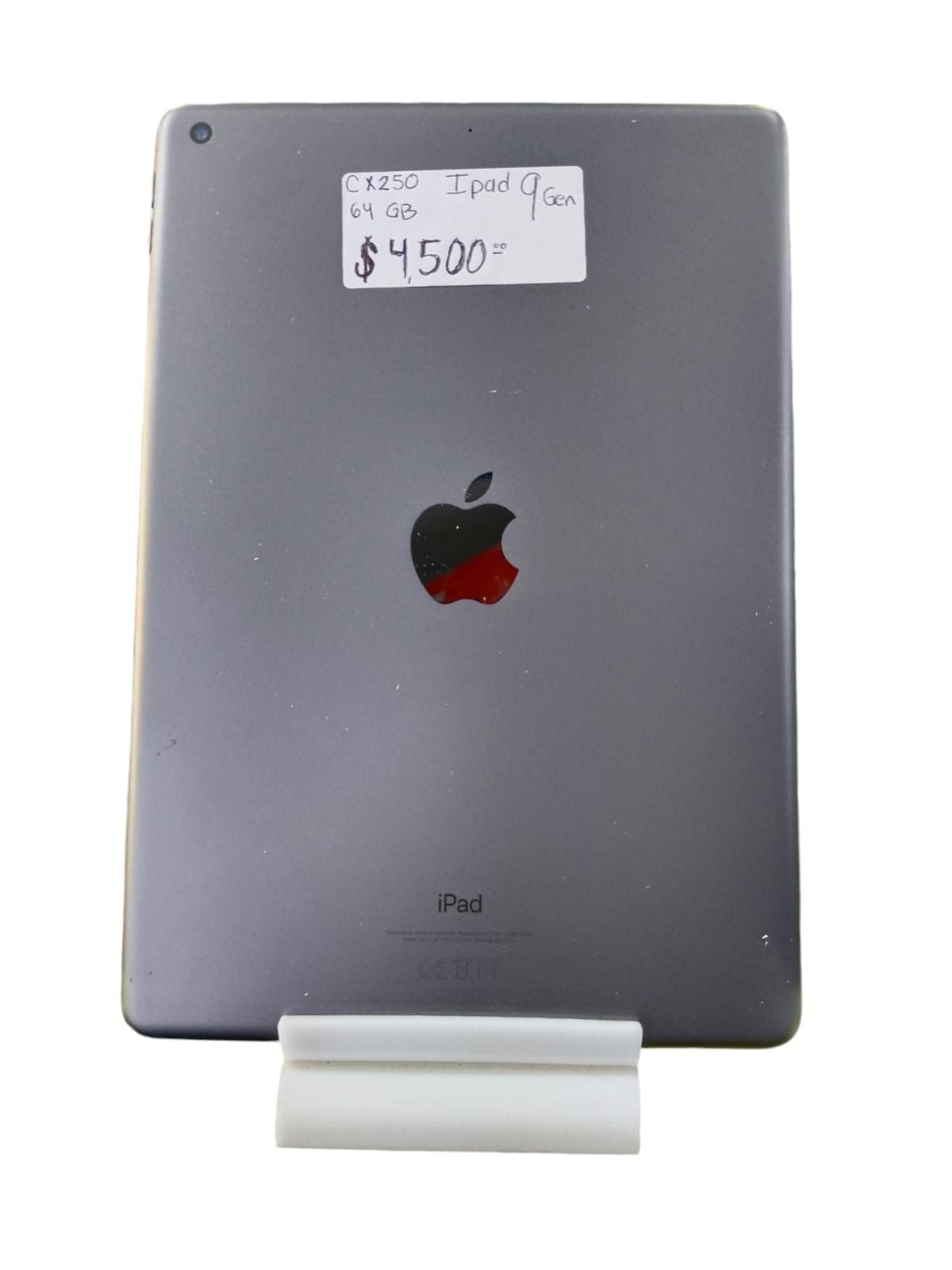 apple i pad novena generacion color plata