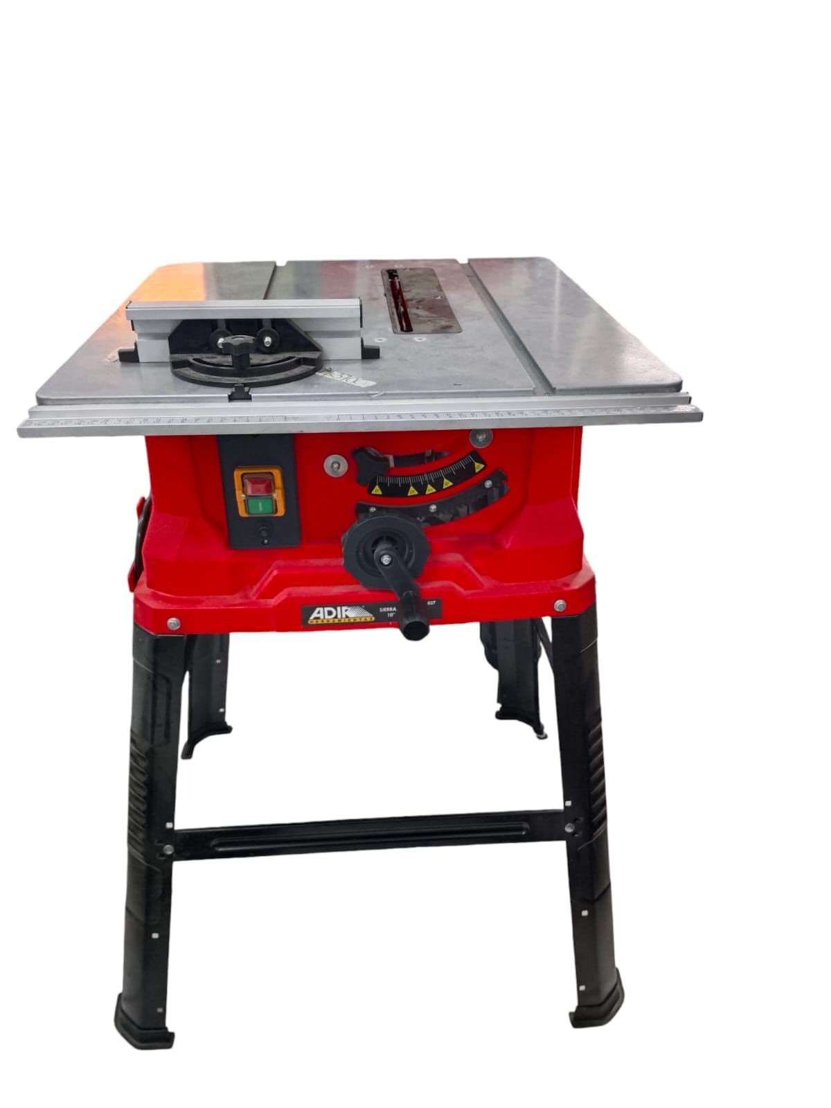 sierra de banco roja marca adir de 10"