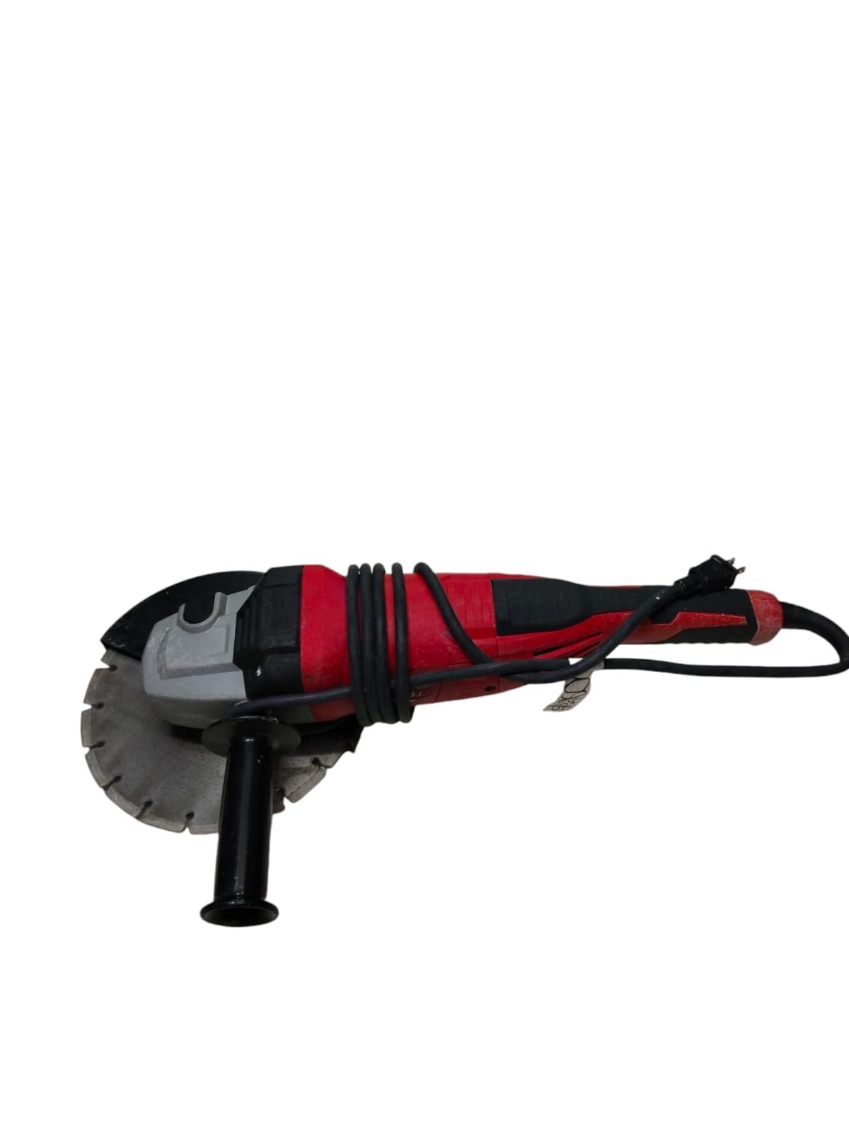esmeril marca milwaukee de 9" color rojo