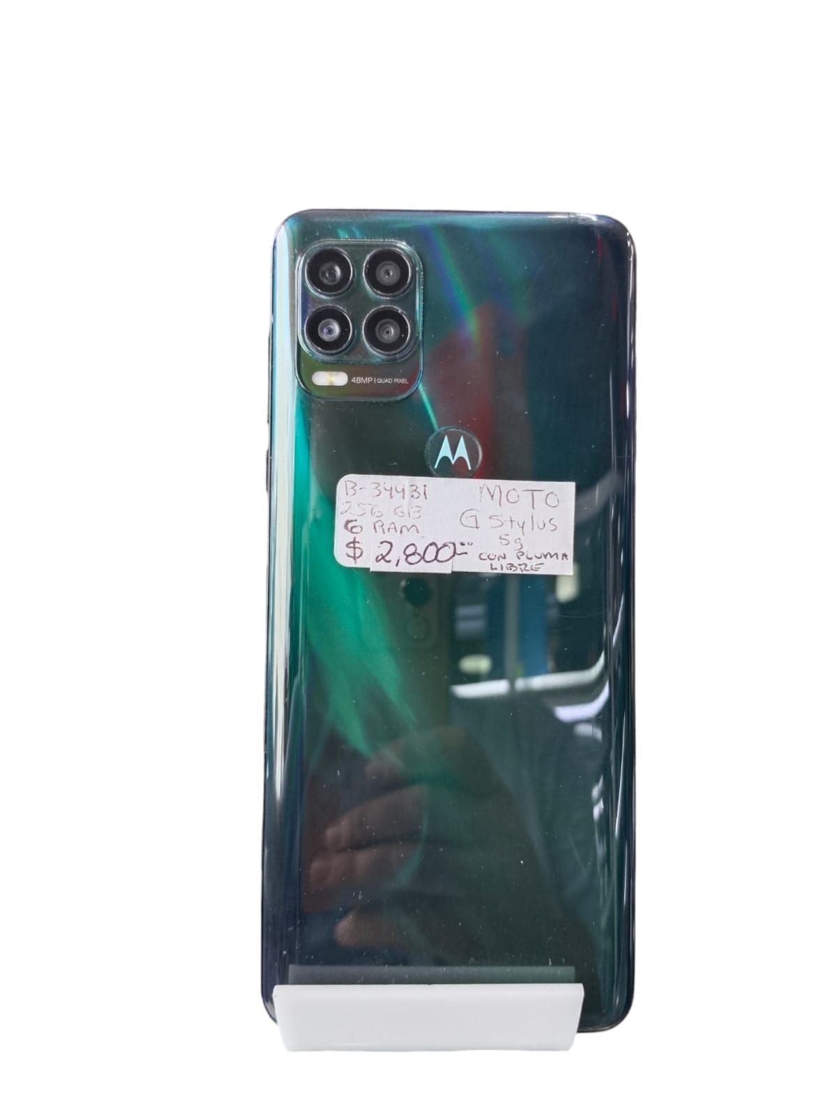 Celular motorola g stylus color verde botella