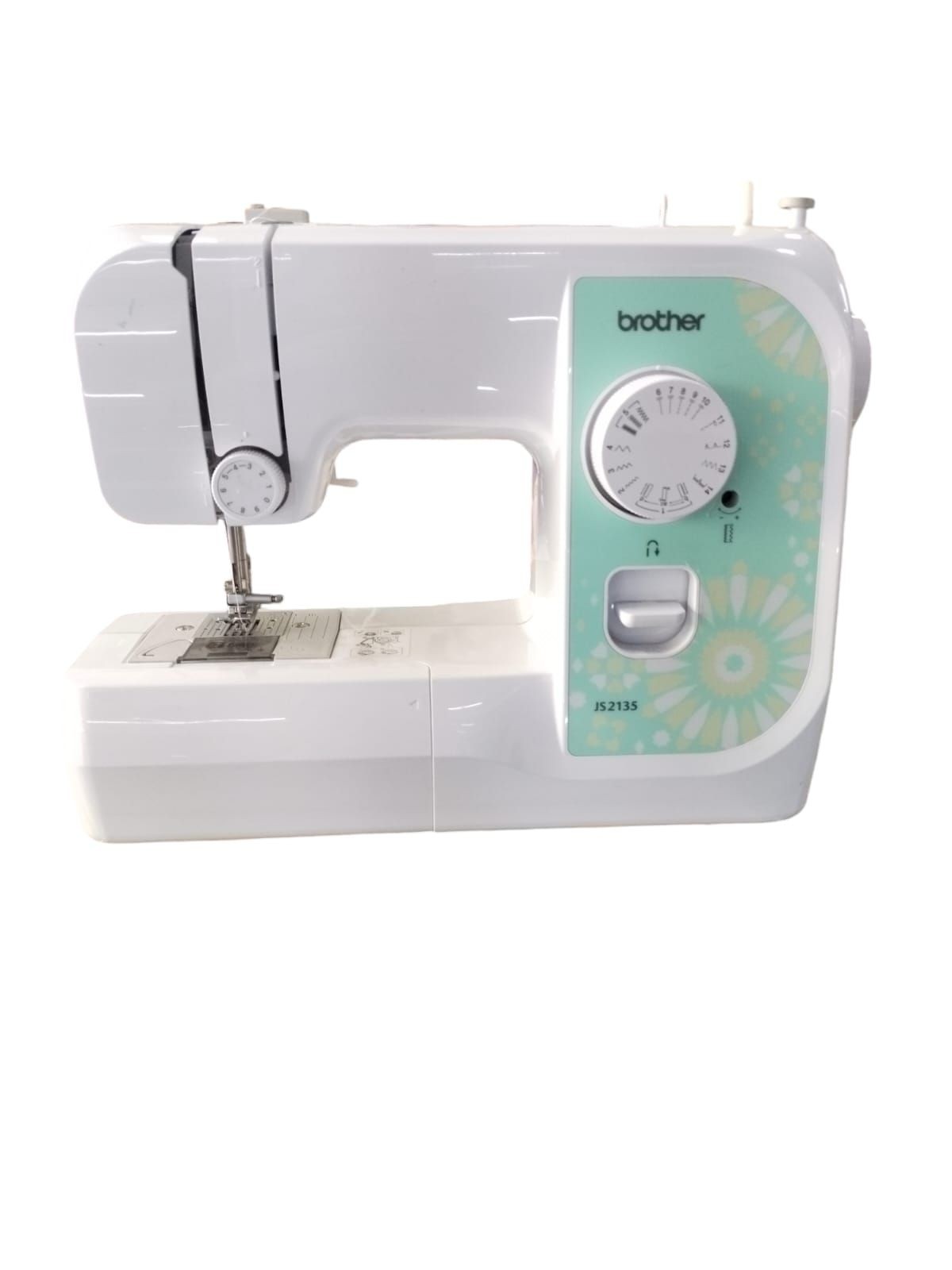 maquina de coser marca brother color blanco