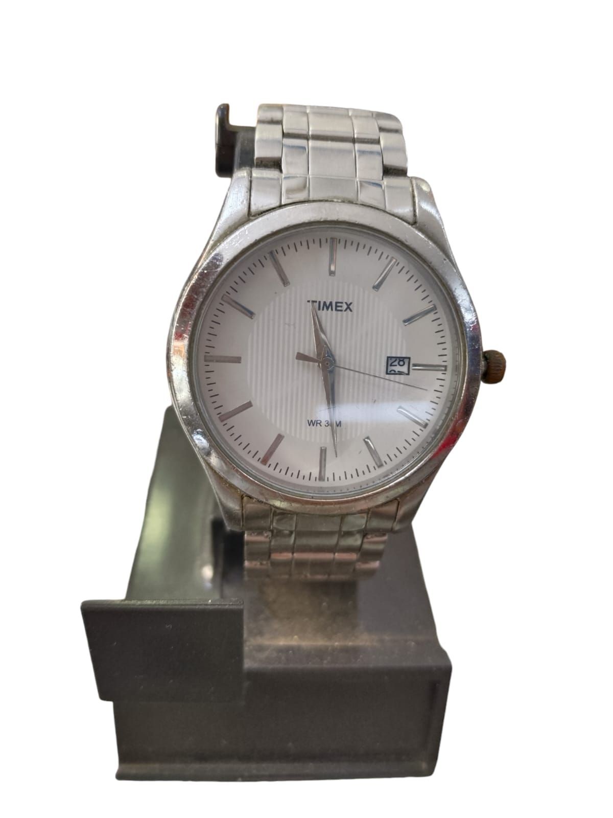 Reloj marca timex de acero inoxidable color plata