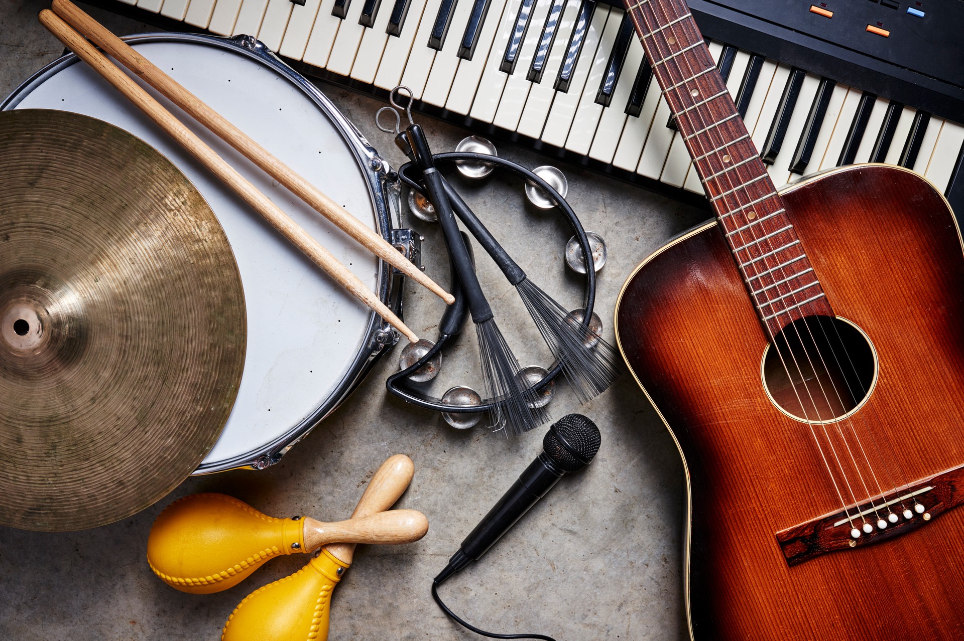 musical instruments